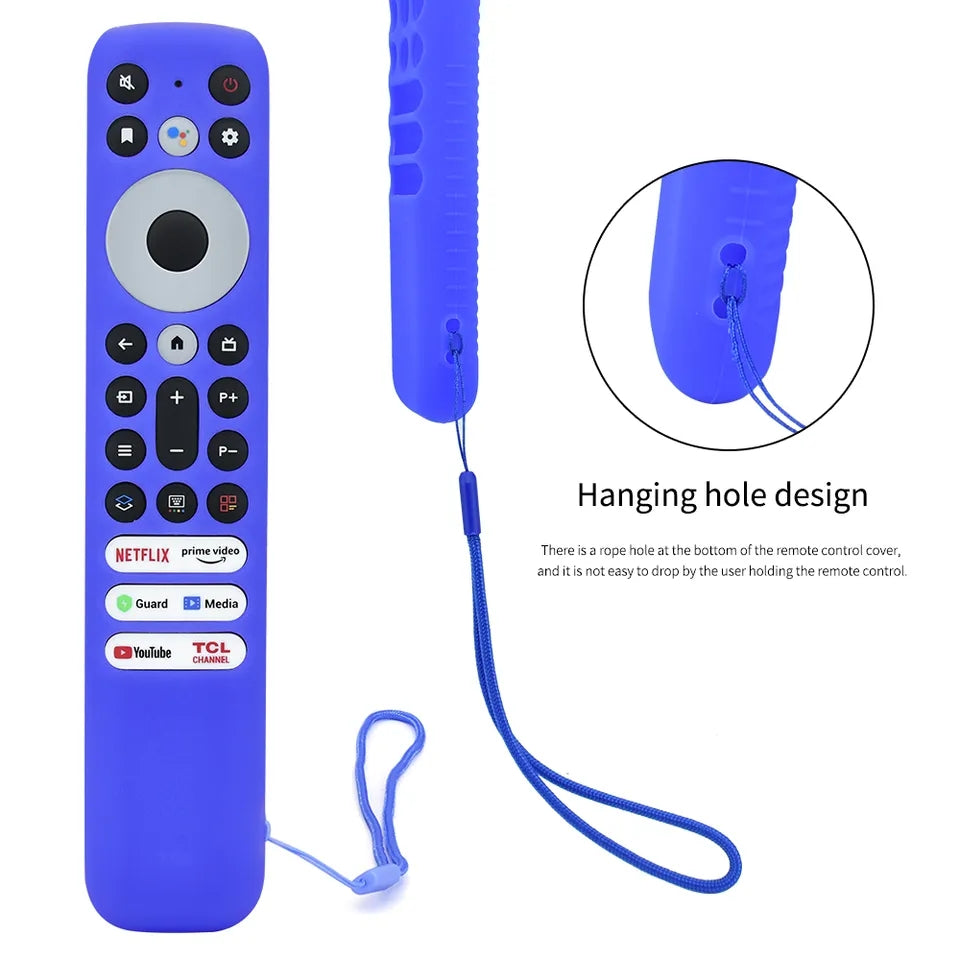 Funda de silicona para Control remoto TCL modelo RC902V FMR1