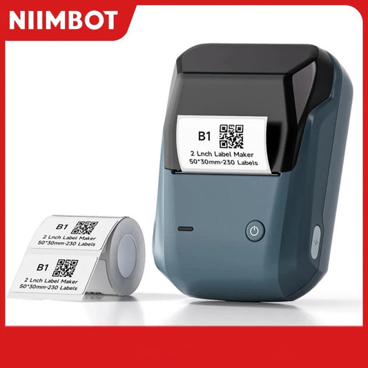 Mini impresora Niimbot térmica portátil B1/Máquina de etiquetado de bolsillo