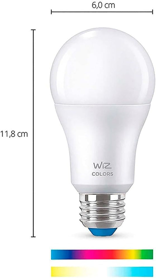 WiZ Smart LED Bulb A19: Voice Control, 16M Colors and Motion Activation
