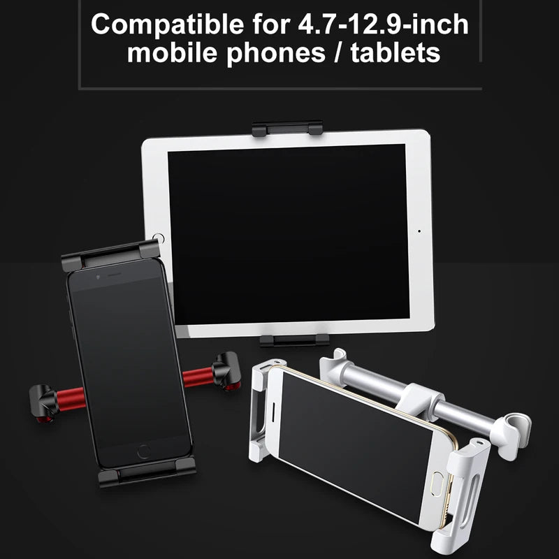 Baseus Universal Phone and Tablet Holder for Car Back Seat | Adjustable and Compact