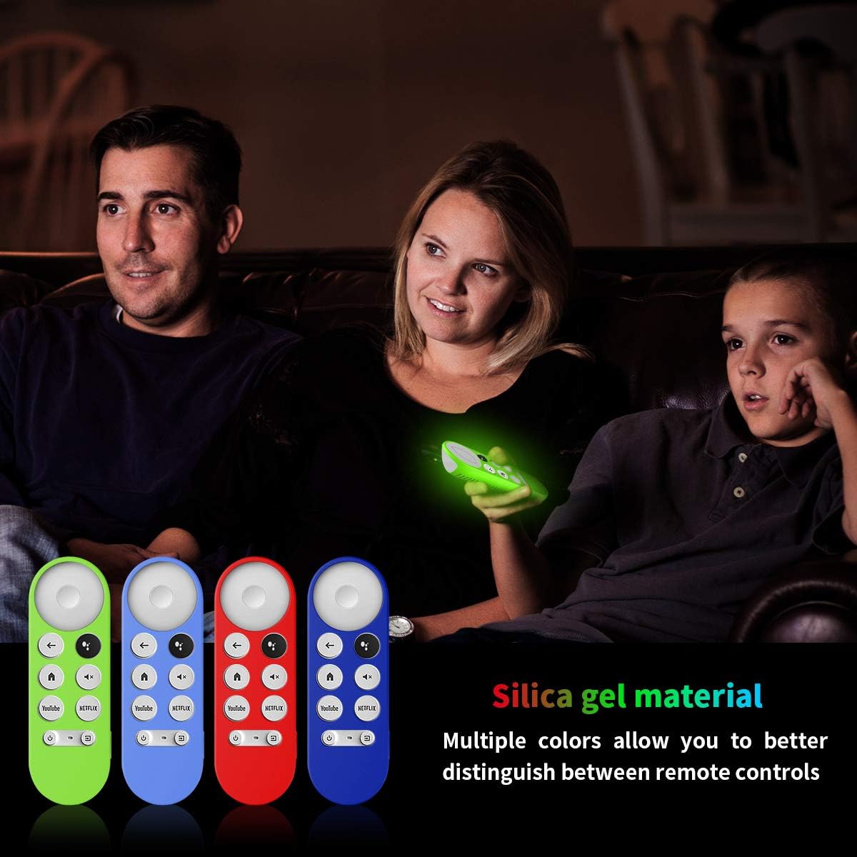 Funda de silicona para Chromecast Google TV 2020