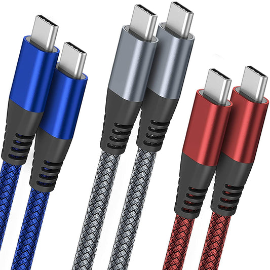 Cable USB - C to USB -C Trenzado de 1.8 metros