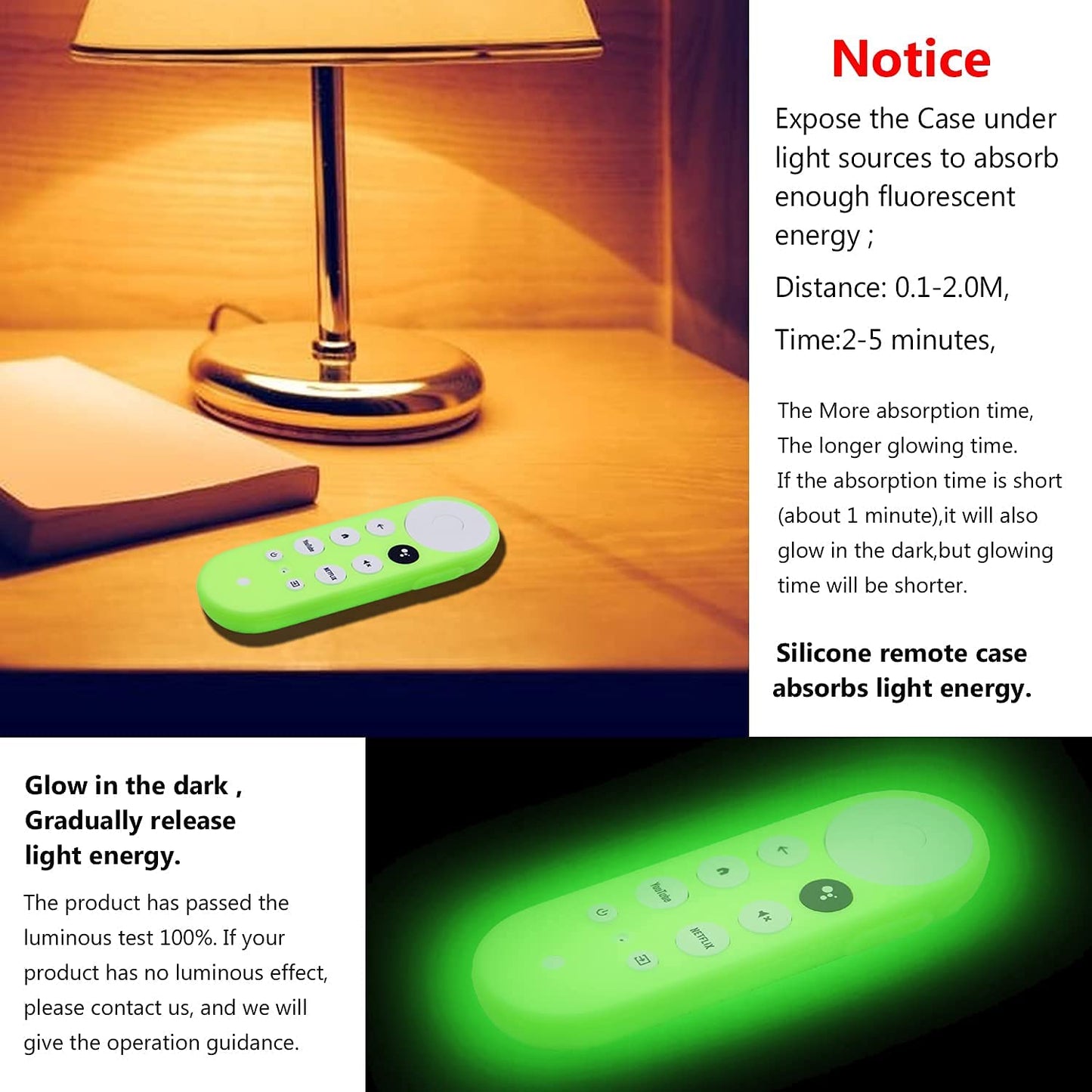 Funda de silicona para Chromecast Google TV 2020