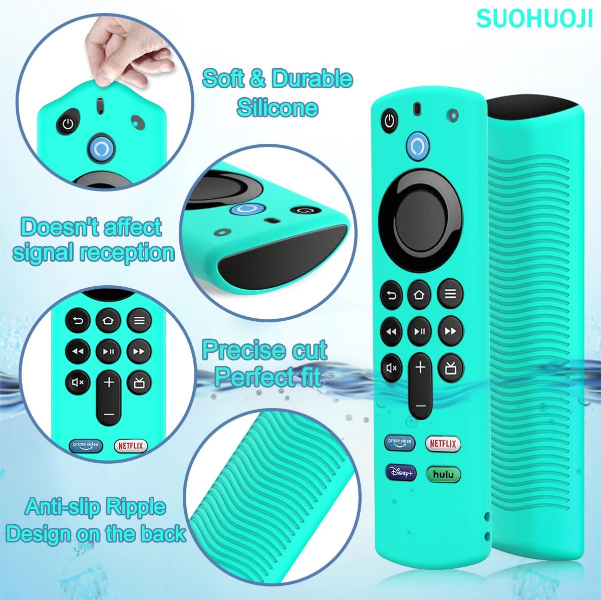 Funda para FireTVstick 4k/4K Max Alexa Voice Remote 3ª generación 2021 *1 unidad*
