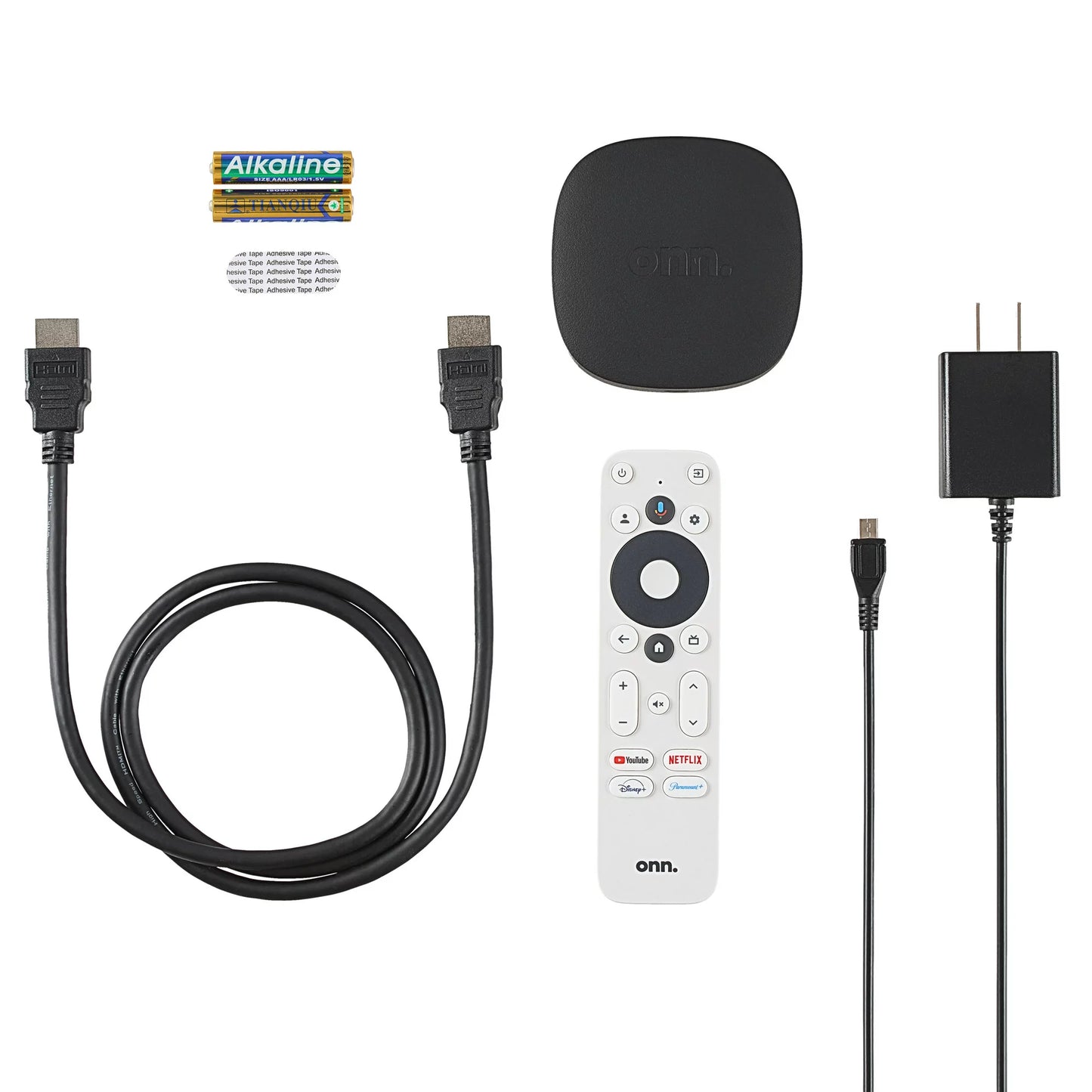Caja de Streaming 4K onn. con Google TV - New 2023 (UHD, Dolby Audio)