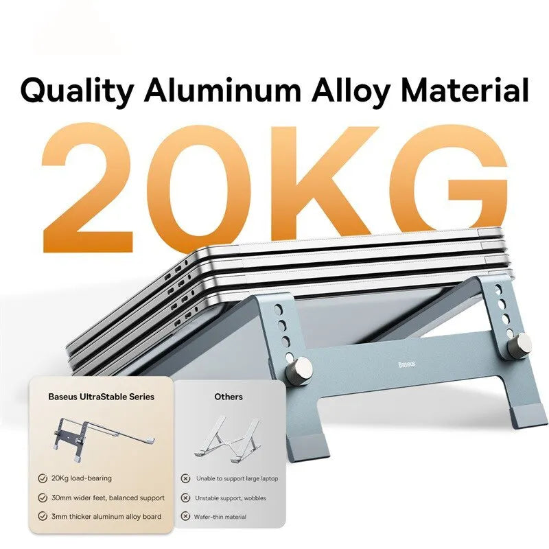 Baseus ErgoStable - Soporte Ajustable de Aluminio para Laptop
