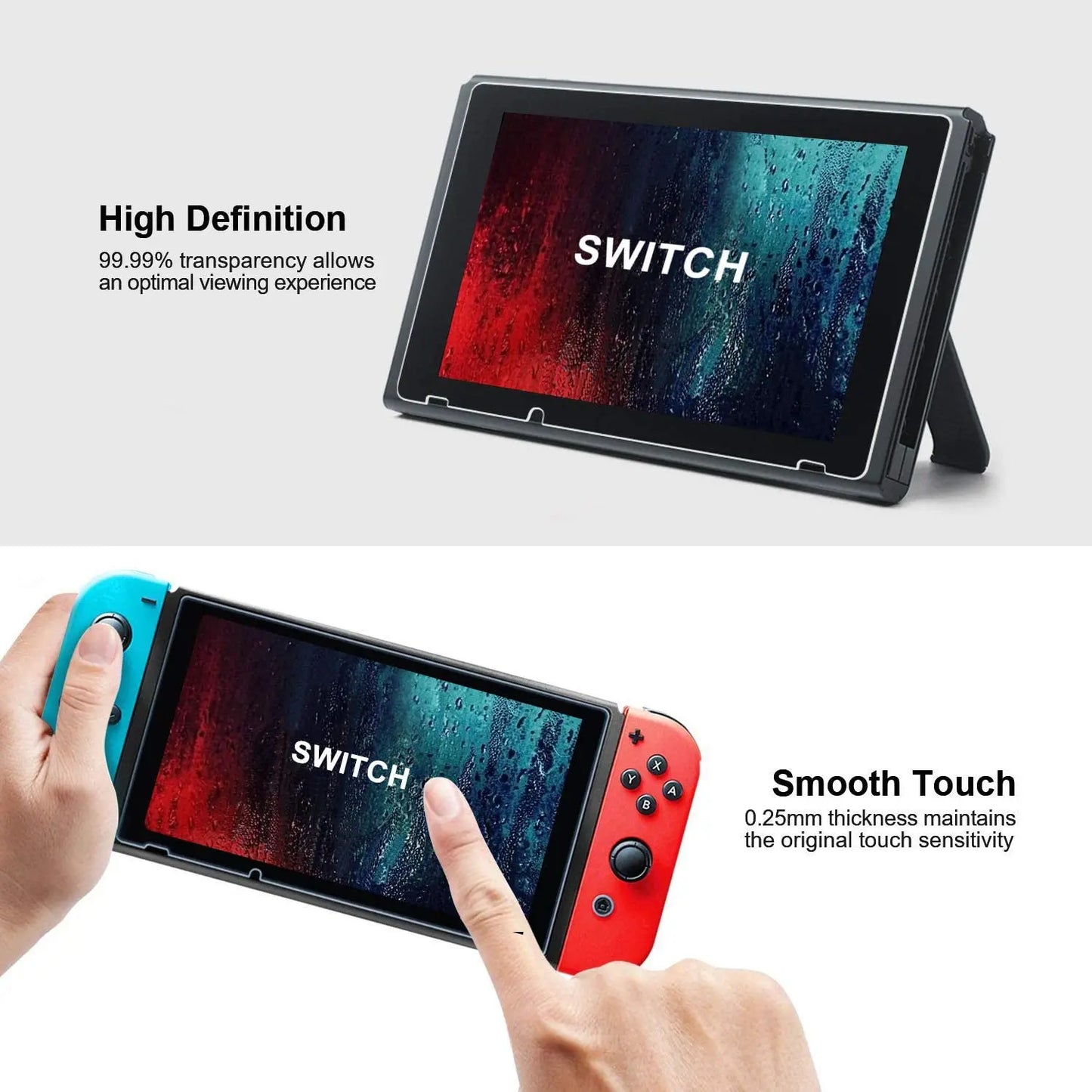Vidrio templado para Nintendo switch y Nintendo Switch Oled