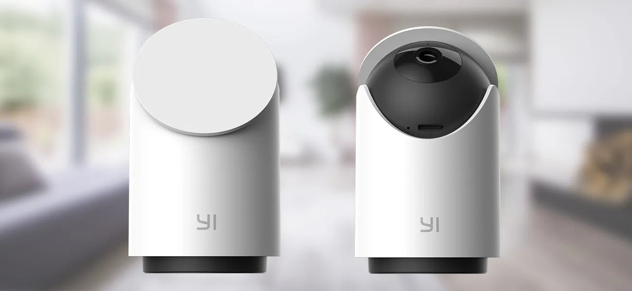 YI Dome Security 1080P Indoor Camera with Wi-Fi and Voice Assistant Compatibility