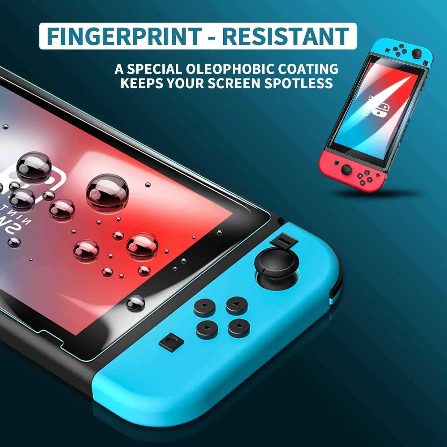 Vidrio templado para Nintendo switch y Nintendo Switch Oled