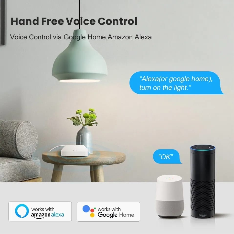 Gateway/Automation Hub Bluetooth Voice Control for Alexa and Google