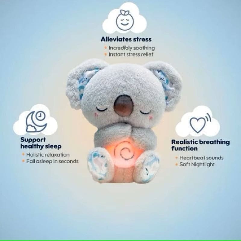 Dreamzy the Relaxing Plush Toy with Light and Sounds to Calm Anxiety