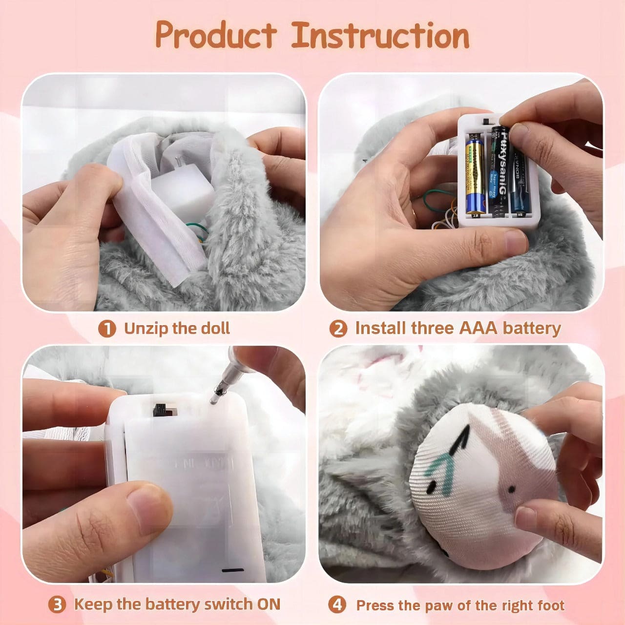 Dreamzy the Relaxing Plush Toy with Light and Sounds to Calm Anxiety