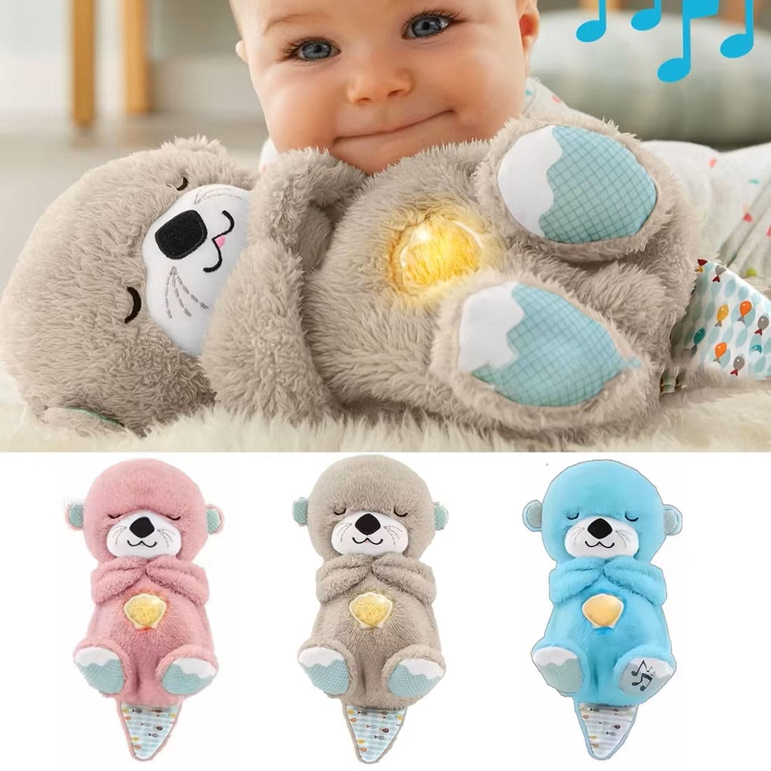 Dreamzy the Relaxing Plush Toy with Light and Sounds to Calm Anxiety