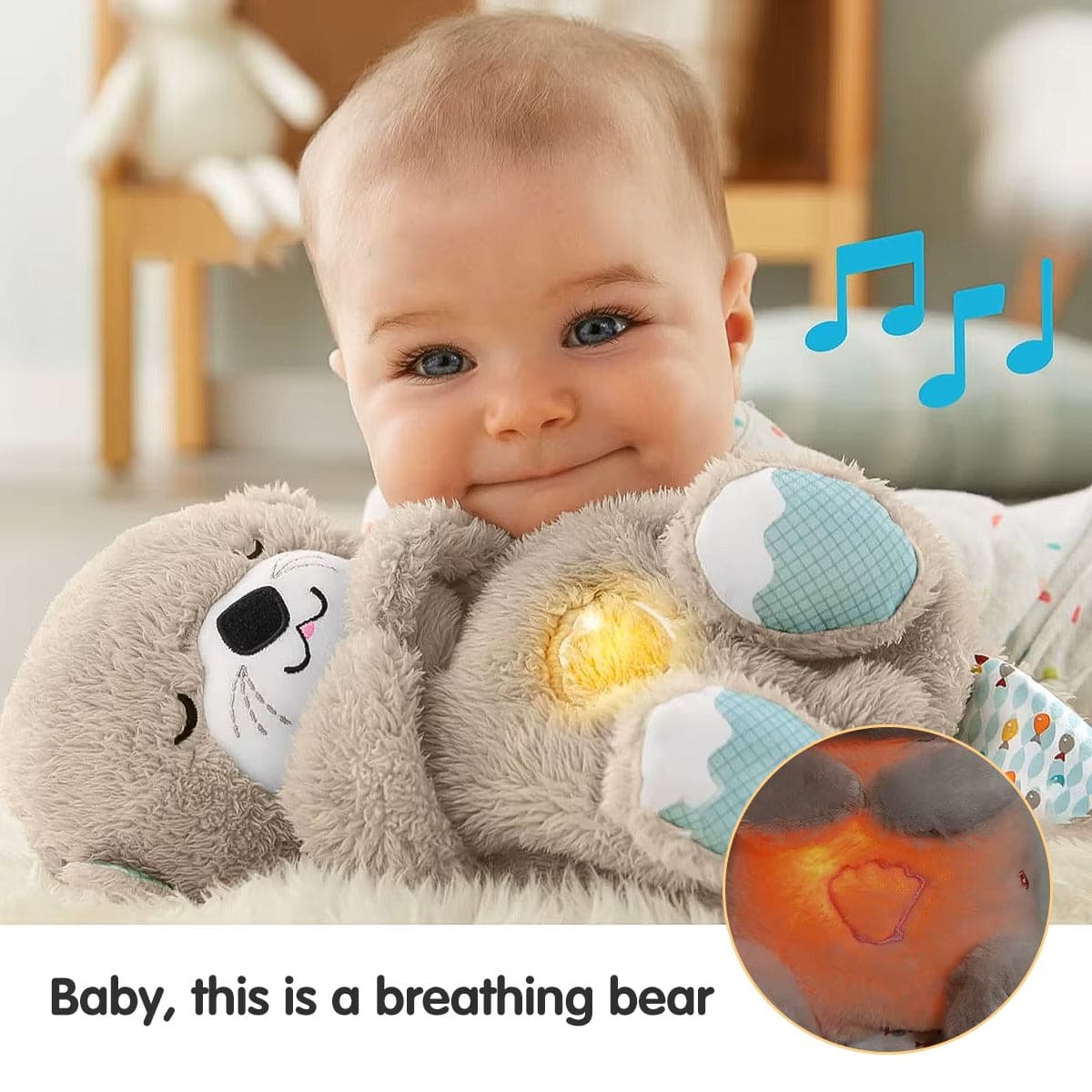 Dreamzy the Relaxing Plush Toy with Light and Sounds to Calm Anxiety
