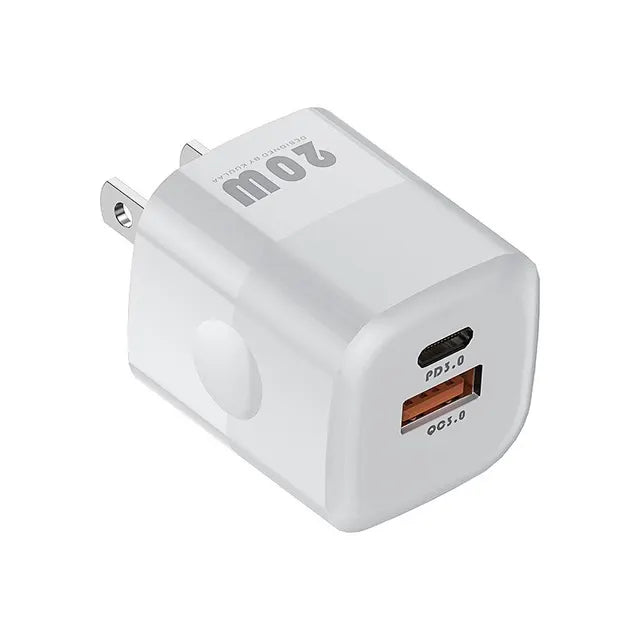 Kuulaa 20W GaN - Cargador Dual Rápido USB Tipo C