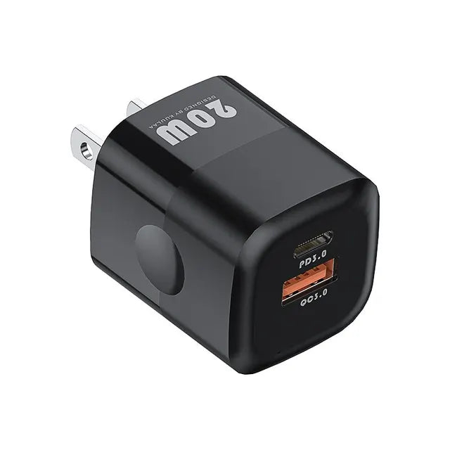 Kuulaa 20W GaN - Cargador Dual Rápido USB Tipo C
