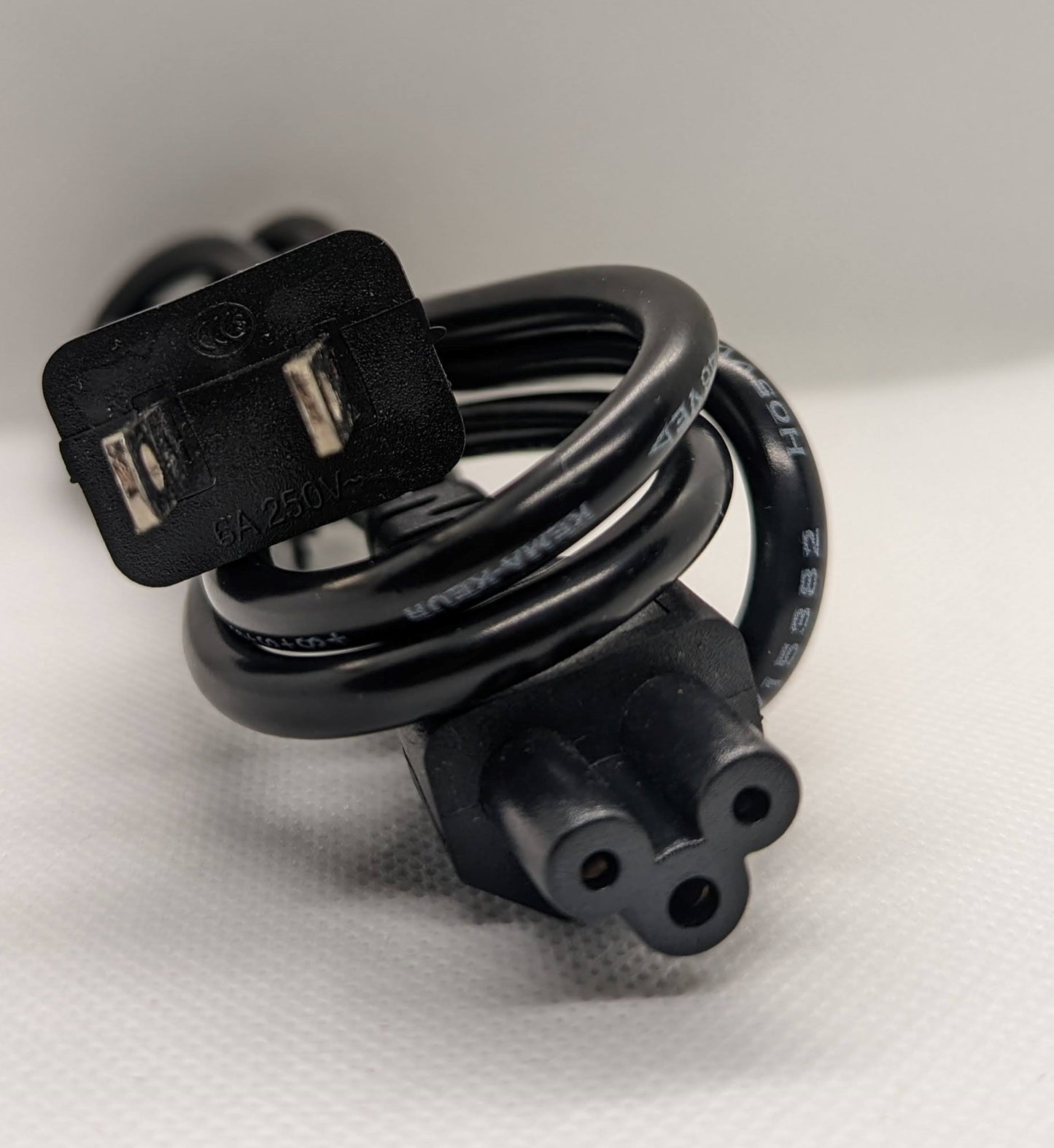 Adaptador de fuente de alimentación de CA, Cable de plomo de 3 puntas para cargador de portátil 1.2 m