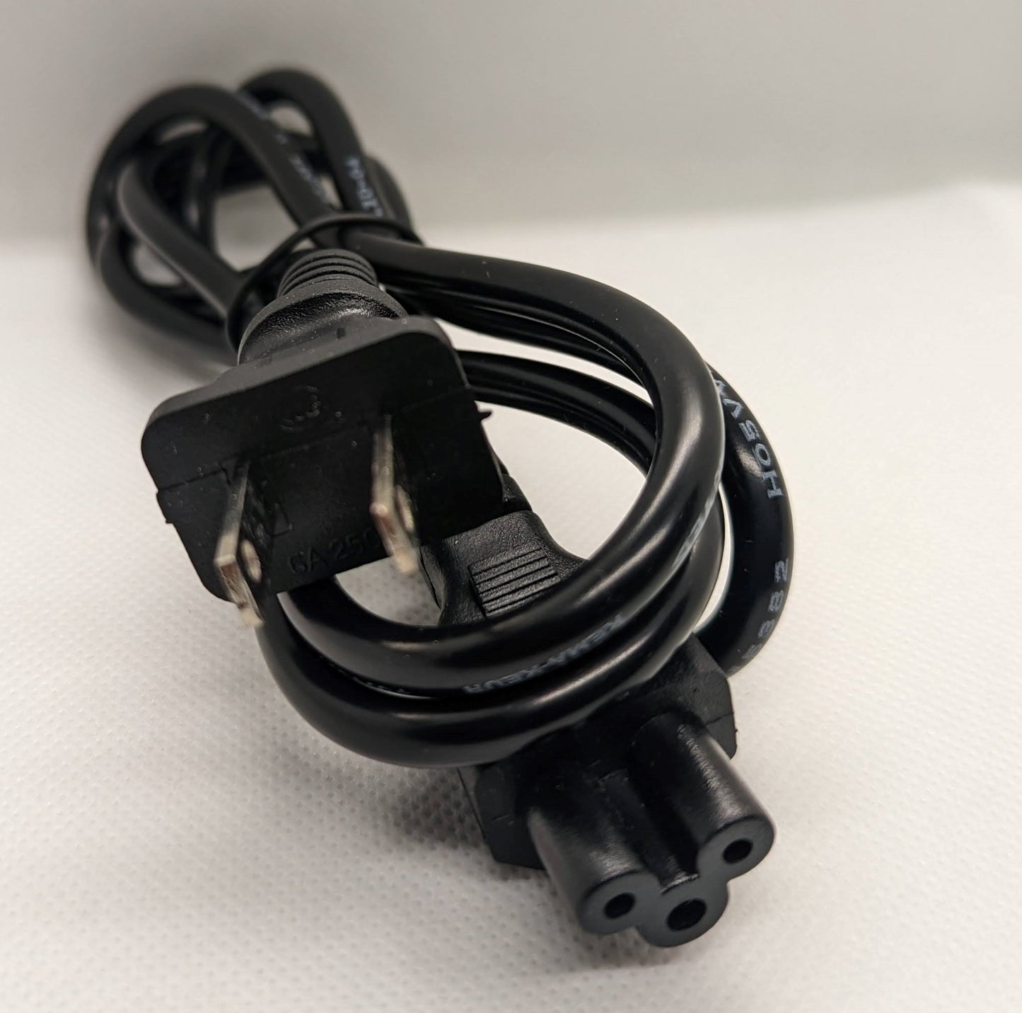 Adaptador de fuente de alimentación de CA, Cable de plomo de 3 puntas para cargador de portátil 1.2 m