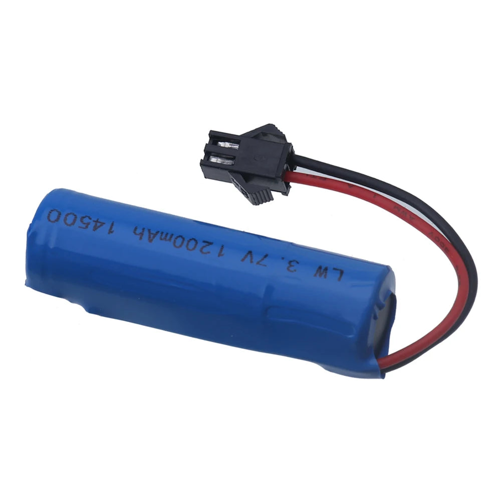 Bateria C2 D828 con enchufe de SM-2P de 3,7 V y 1200mah Para barco de carrera