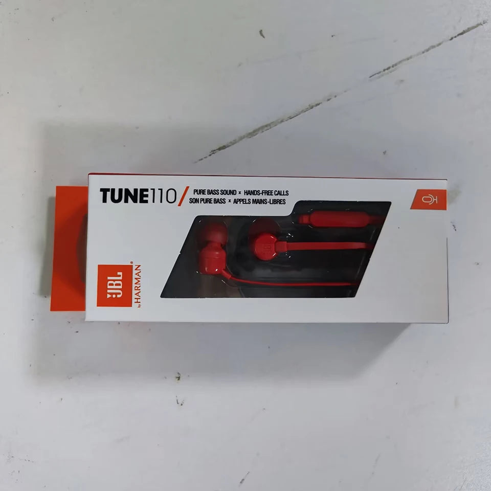 JBL T110 Auricular de 3,5mm con cable de 1,2 M
