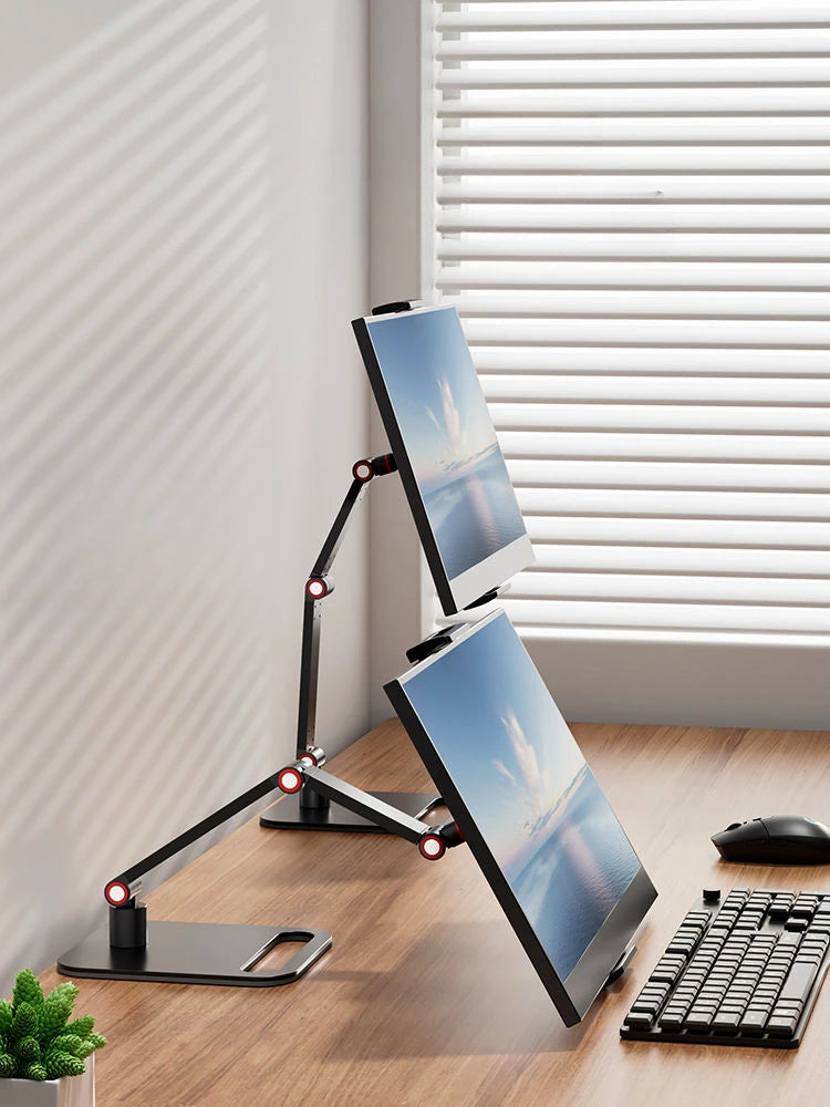 Soporte portátil de escritorio para Monitor - Base de pantalla expandible Universal hasta 17"