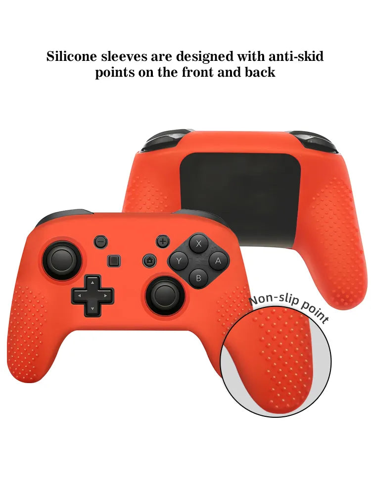 Funda protectora de silicona Compatible con mando de Nintendo Switch Pro