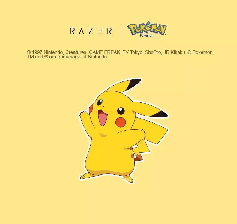 Pokemon Pikachu Razer Headphones