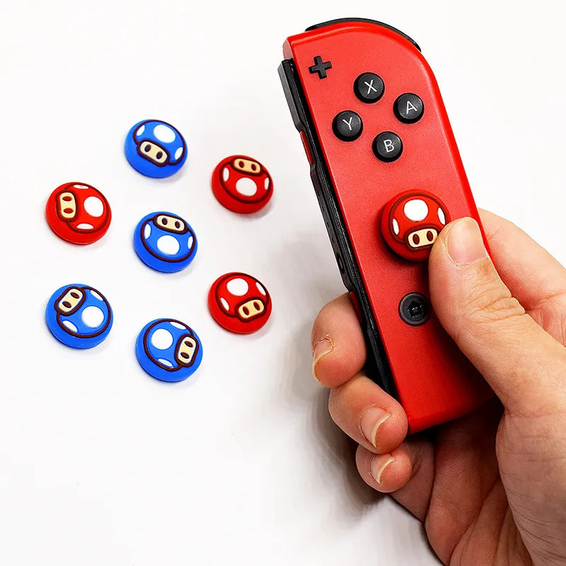 2pcs Silicone Joystick Thumb Grips Protector for Joy-con Nintendo switch/Lite/ Oled