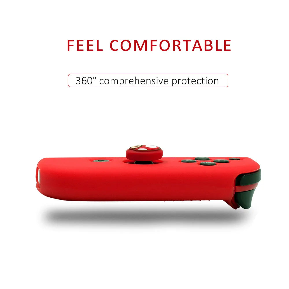 Funda de silicona para Joy-con de Nintendo Switch y Nintendo Switch Oled