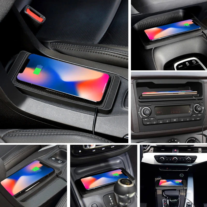 Cargador de coche inalambrico de 15W