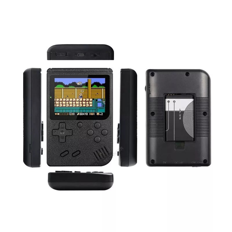 Consola Retro 8-bit con 500 juegos incorporados y control externo