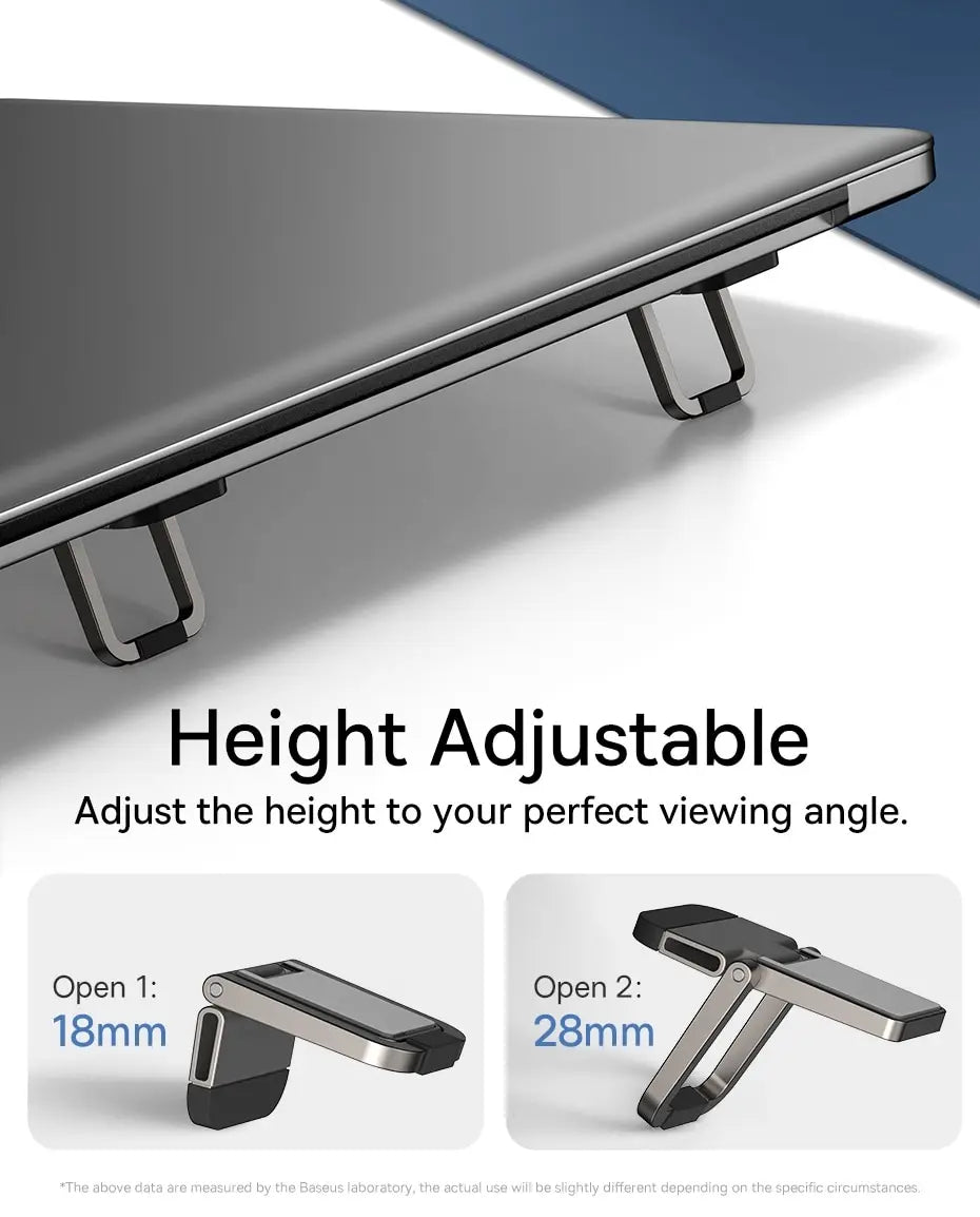 Baseus FlexCool - Soporte Plegable Universal para Portátil y Tableta
