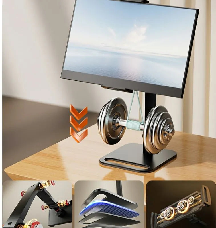 Soporte portátil de escritorio para Monitor - Base de pantalla expandible Universal hasta 17"