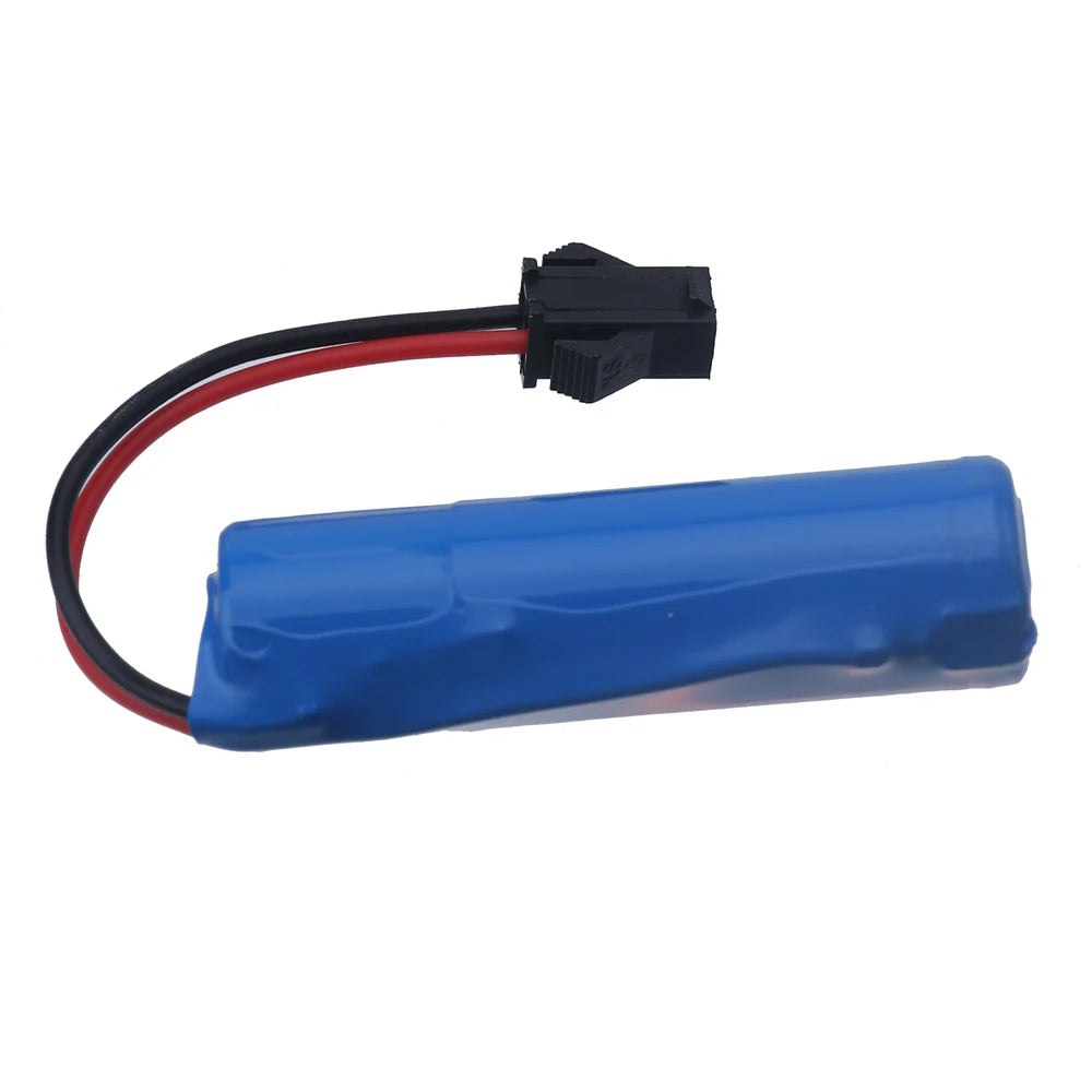 Bateria C2 D828 con enchufe de SM-2P de 3,7 V y 1200mah Para barco de carrera