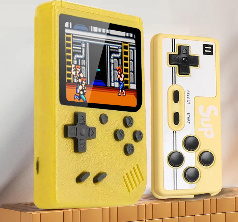 Consola Retro 8-bit con 500 juegos incorporados y control externo