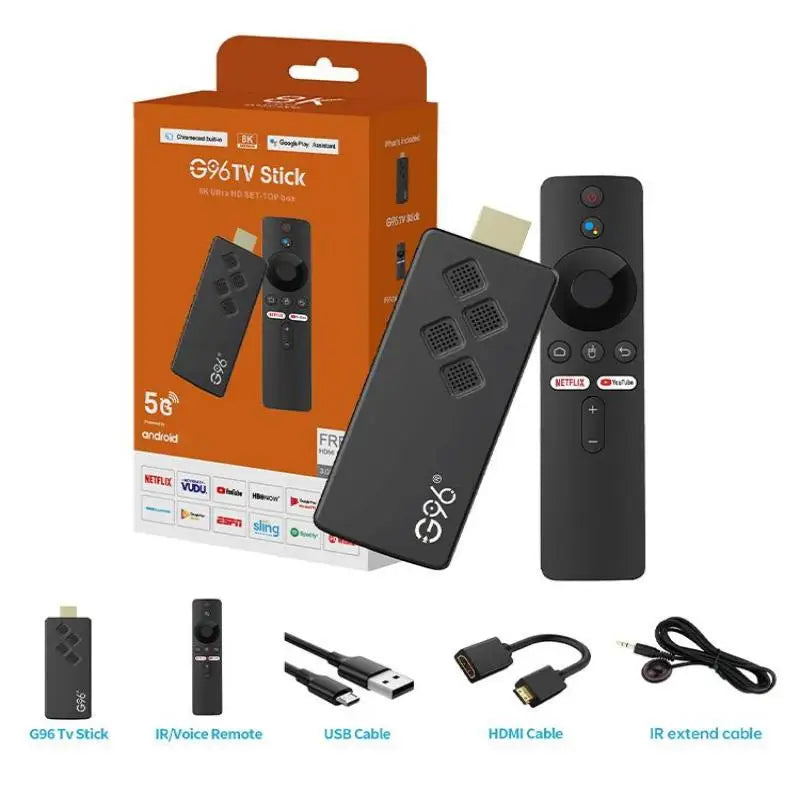 G96 smart stick with android TV up to 8k with android 13