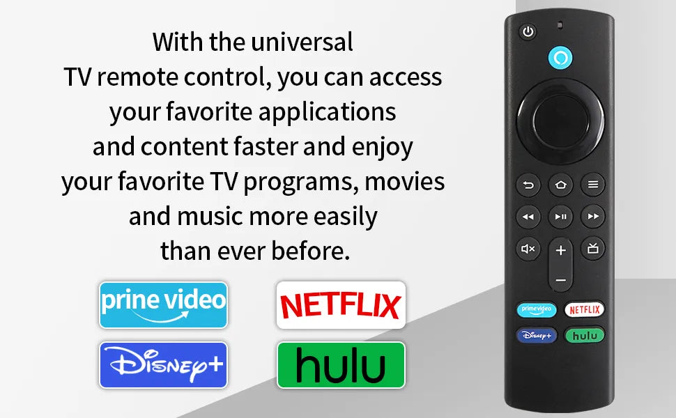 Replacement controller for Fire TV Stick: Lite, (2nd Gen and 3rd Gen), 4K, 4k Max, TV Cube (1st Gen and 2nd Gen)