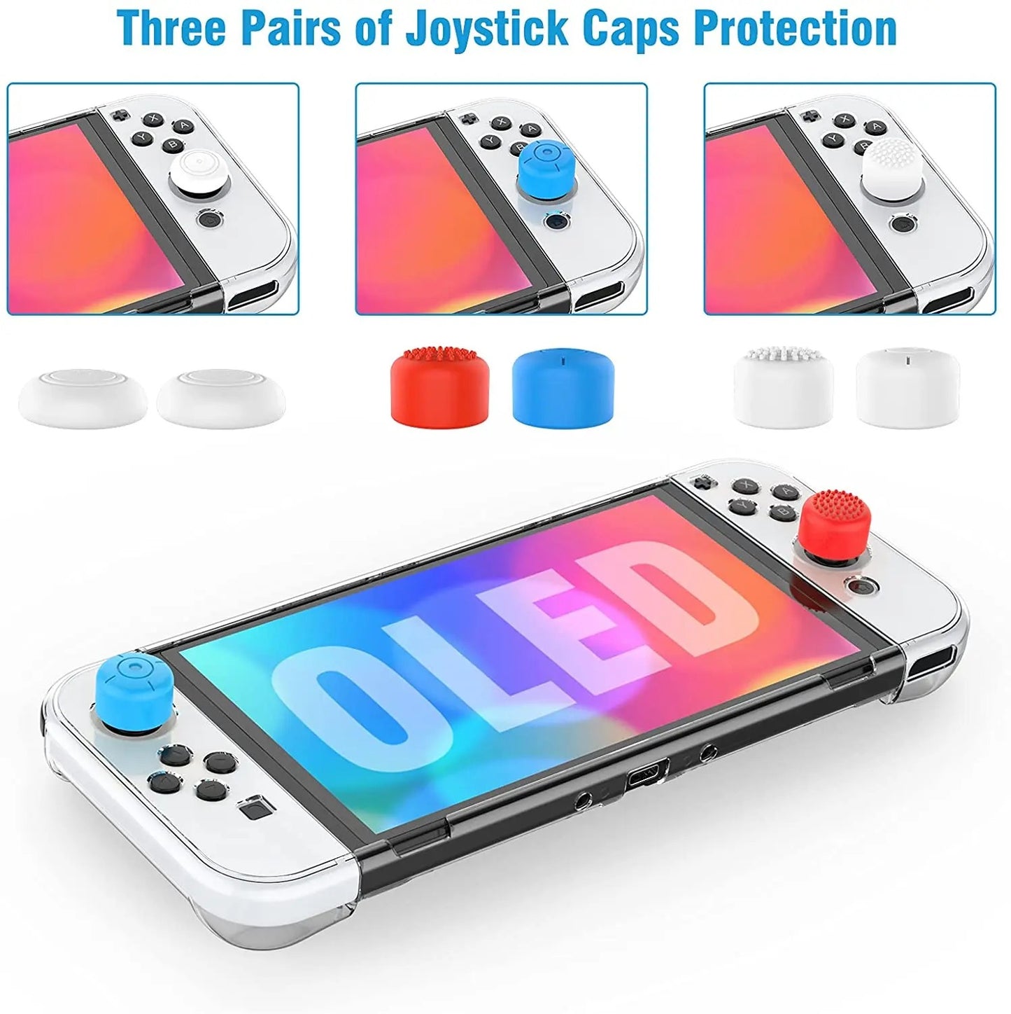 Funda para Nintendo Switch Oled Accessories 6-in-1