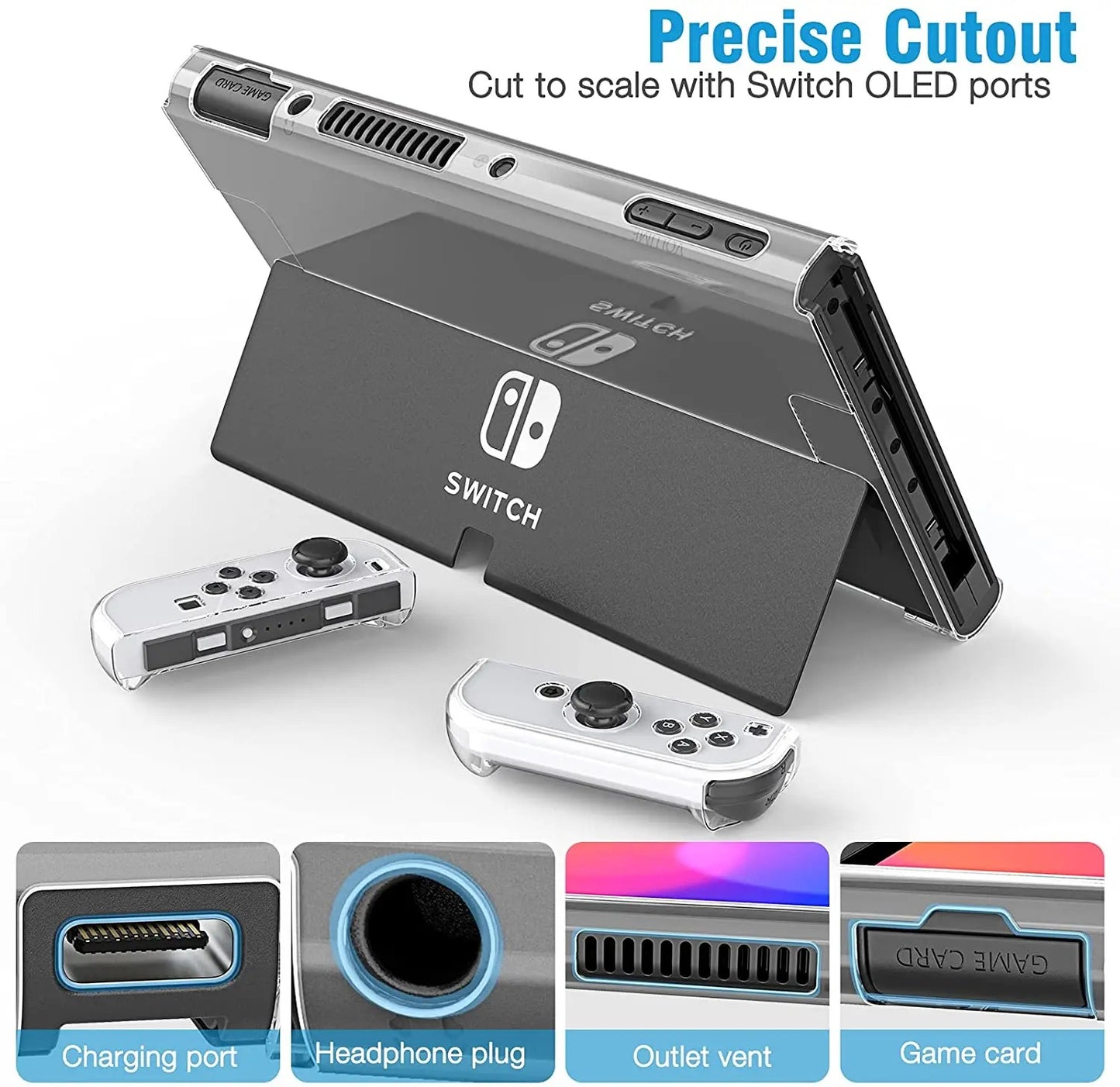 Funda para Nintendo Switch Oled Accessories 6-in-1