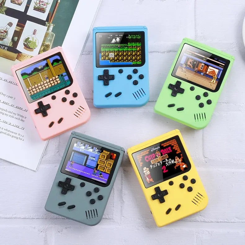 Consola Retro 8-bit con 500 juegos incorporados y control externo