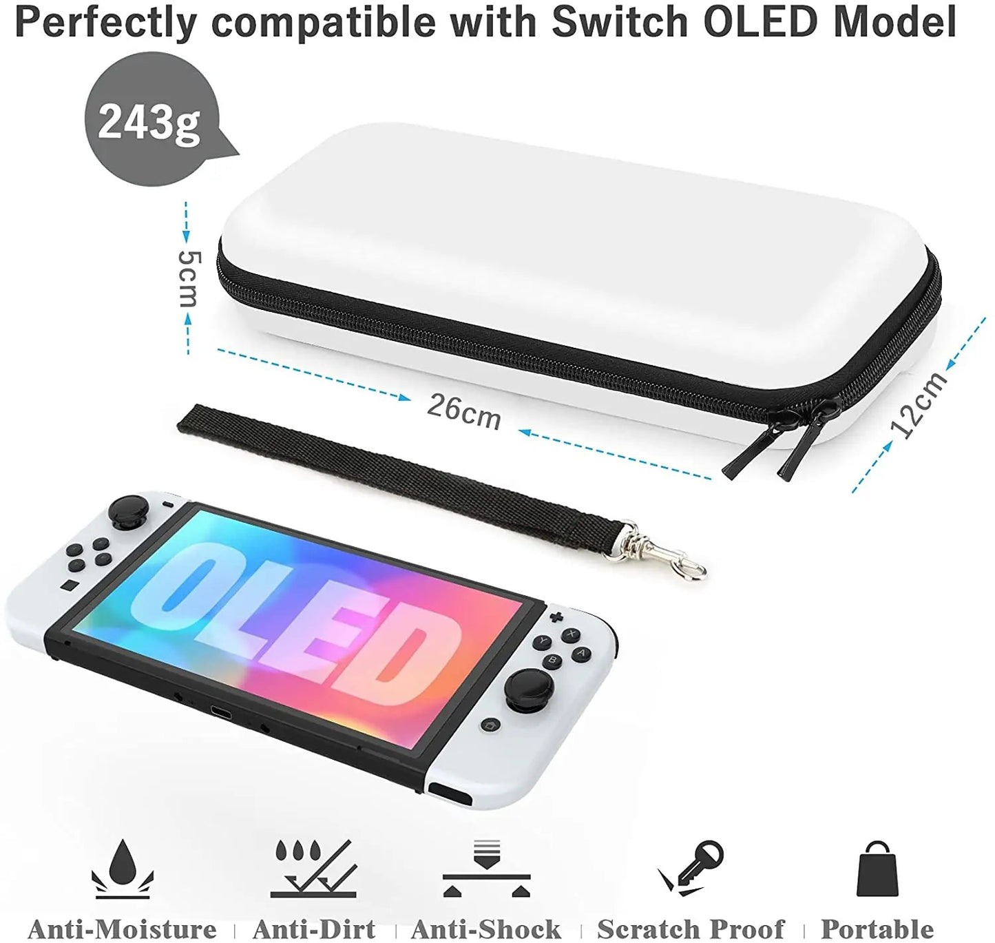 Funda para Nintendo Switch Oled Accessories 6-in-1
