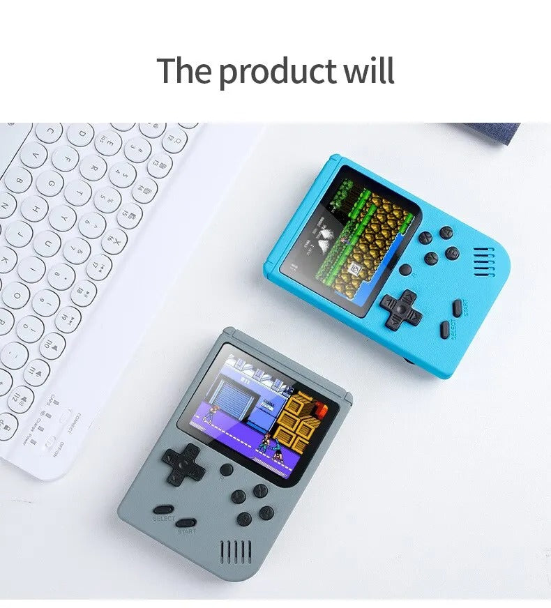 Consola Retro 8-bit con 500 juegos incorporados y control externo
