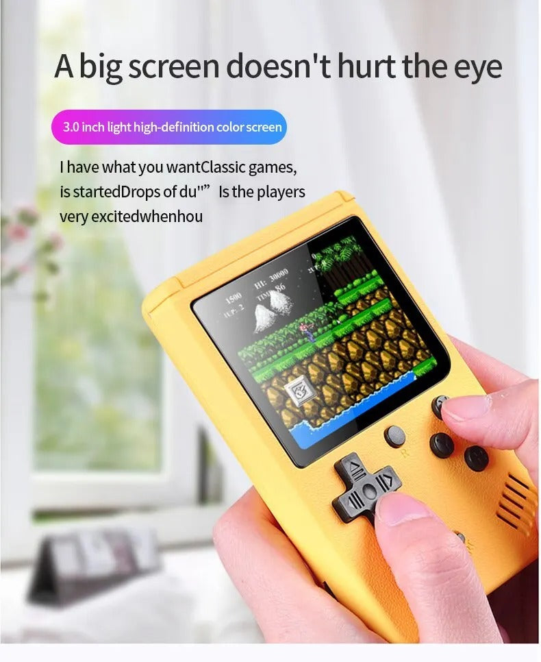 Consola Retro 8-bit con 500 juegos incorporados y control externo