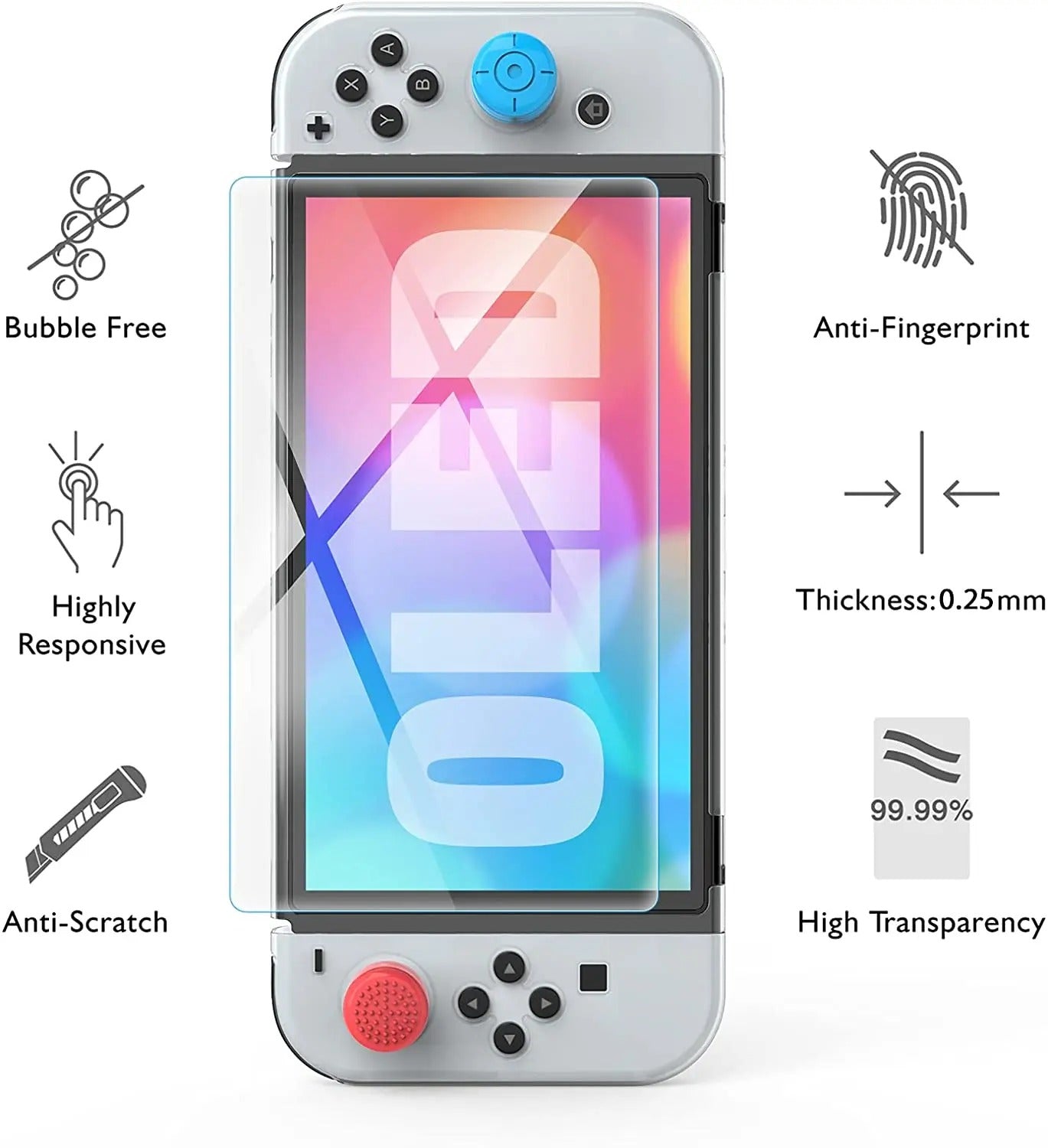 Funda para Nintendo Switch Oled Accessories 6-in-1