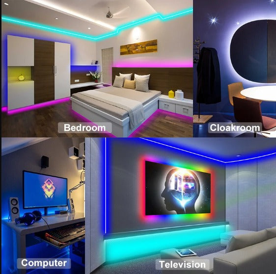 Luces LED 2835 RGB 24K IR CONTROLLER