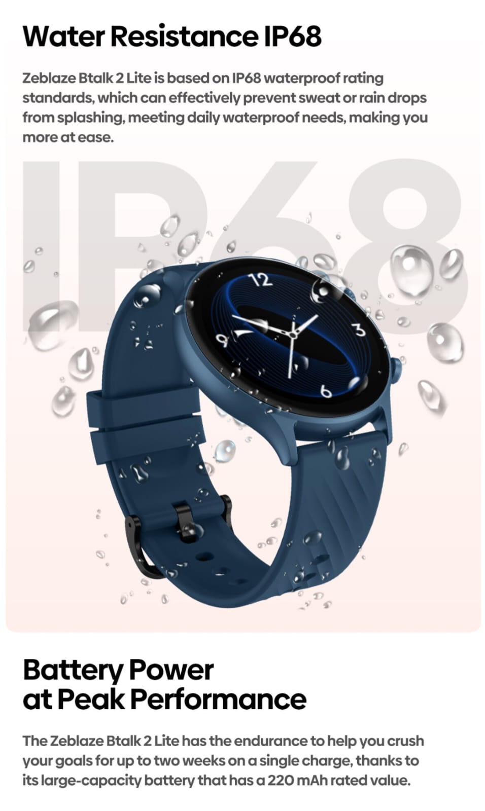 Zeblaze Btalk 2 Lite Smart Watch
