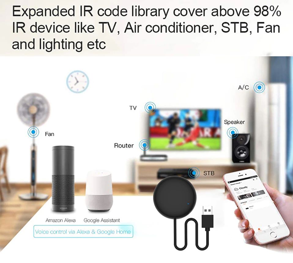 Smart IR remote control (Mando a distancia Universal)