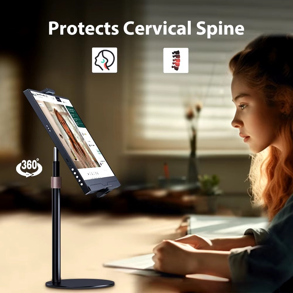 Soporte Ajustable para Monitores Portátiles, Tablets y Teléfonos