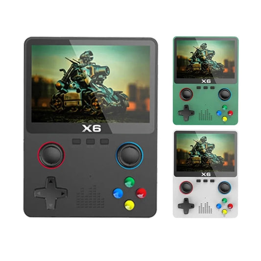 X6 Retro portable game console with 3.5-inch IPS screen with 11 simulators