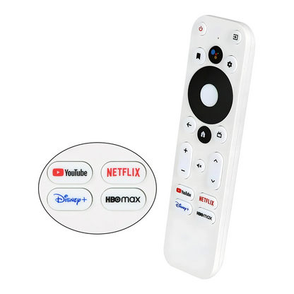 Control remoto por voz para ONN Android FHD 4K UHD Streaming Stick TV